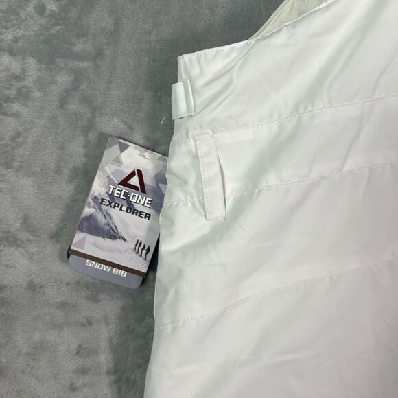 New NWT Tec One Explorer Purple Dobby Ski Snow Boarding Bib Beet Root Size 3X - Picture 12 of 14